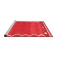 thumbnail image 2 of Ahgly Company Machine Washable Indoor Round Oriental Red Traditional Area Rugs, 4' Round, 2 of 4