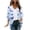Multicolor#women's cute cardigans, variant on UVEASISHA Summer Casual Cardigans for Women 3/4 Sleeve Floral Printed Kimono Cardigan Soft Breathable Thin Summer Outerwear Multicolor S
