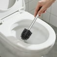 thumbnail image 5 of Flexible Head Toilet Brush 2-Pack with Stainless Steel Handles - Bendable Bristle Bowl Cleaner for Bathroom Hygiene & Deep Scrubbing, 5 of 6