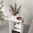 thumbnail image 2 of TUHOME Everet 25" High Three Tier, Open Shelves, Night Stand, 2 of 5