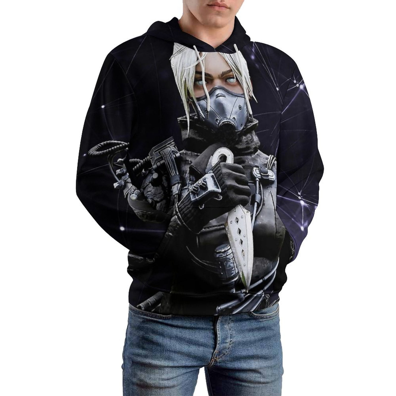 Wraith Apex Legends Adult Hoodie Sweater Jacket Hooded Sweatshirt