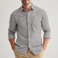 thumbnail image 2 of JGNGSHN Mens Long Sleeve Work Shirts Casual Button Down Summer Fall Tops with Two Chest Pockets XL, 2 of 8