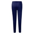 thumbnail image 4 of Seductiva Blue Women's Lounge Pants Women's Jegging Pants - Biker Style Skinny Ankle Pants with Zipper Detail | High Waisted Pleated Pull-On Pencil Pants | Stretchy Jegging Trousers, 4 of 5