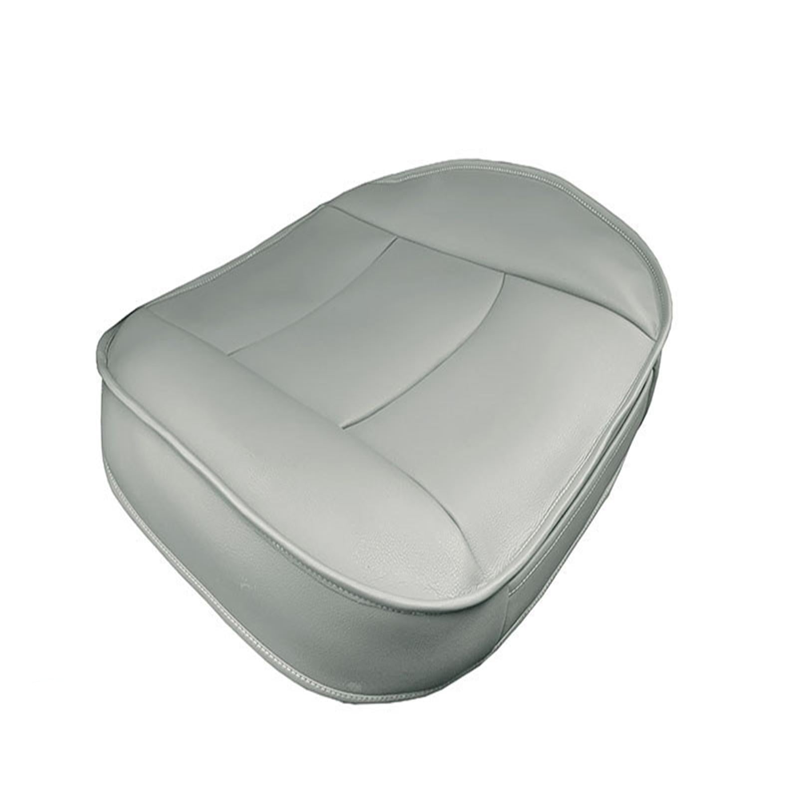 Luxury PU Leather Car Seat Cover Protector Front Car Seat Cover Seat Bottom Cover Single Seat Cover Compatible with 90% Vehicles