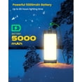 thumbnail image 4 of Linterna de camping Glocusent recargable 1200 LM 80 horas IP68, 4 of 6