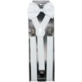 thumbnail image 4 of CTM®  Solid Bow Tie with Suspender Set (Men's), 4 of 4