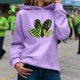 thumbnail image 2 of WILLBEST Sudadera de Mujer, Estilo Femenino, con Capucha, Manga Larga y Estampado, Inspirada En El Día de San Patricio (Tema Verde) Modelo 1607 Grande, 2 of 4