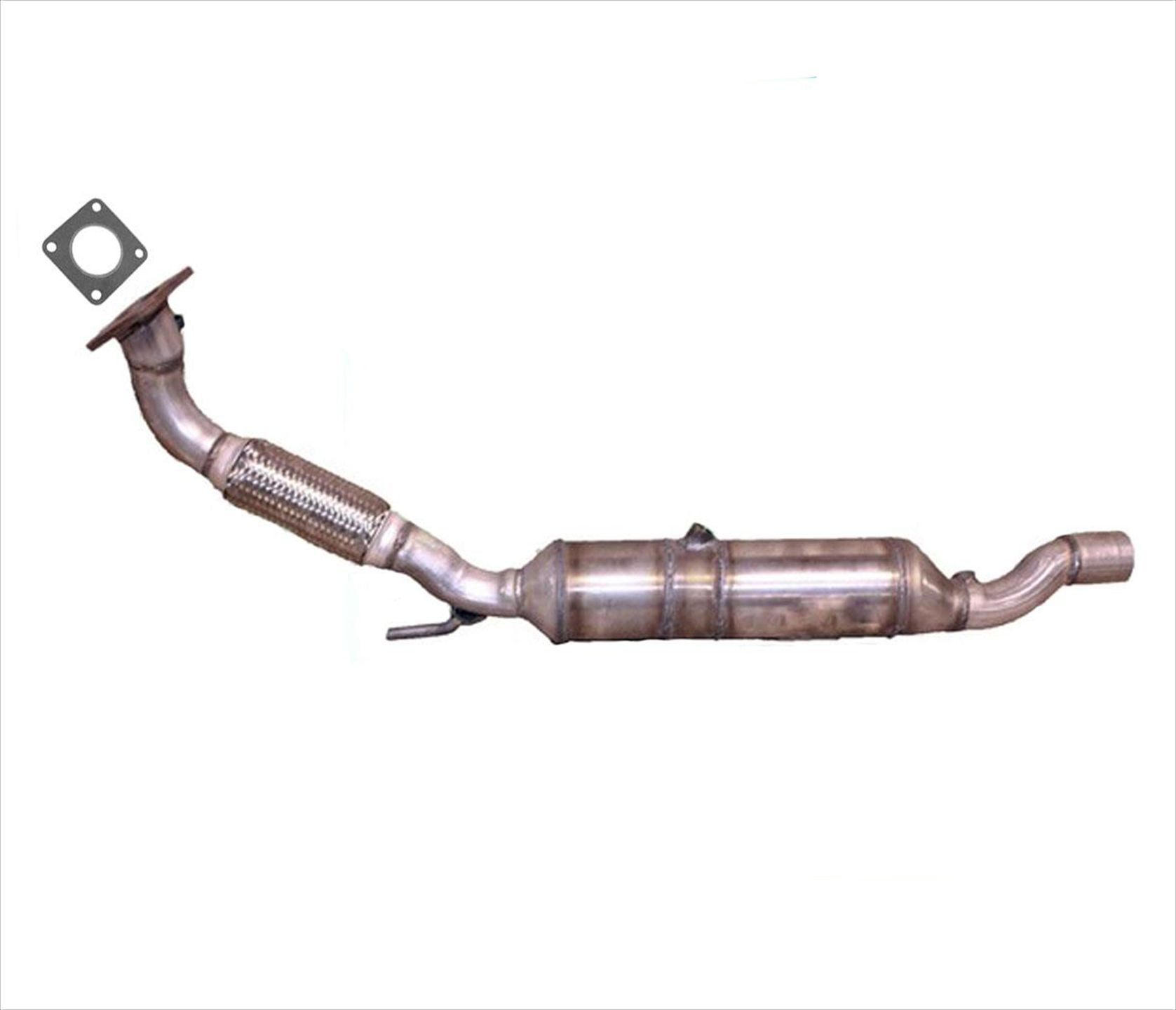 replacing catalytic converter with flex pipe