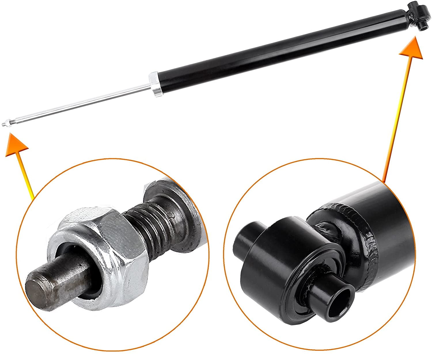 Shocks Front Rear,cciyu Shock Absorbers for 2004 2005 2006 2007 2008 2009 2010 2011 for Mazda 3,2006 2007 2008 2009 2010 for Mazda 5 Parts Struts (4pc Set)