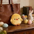 thumbnail image 2 of ICQOVD Chick Coin Purse Plush Bag Cute Animal Keychain Storage Pouch, 2 of 6