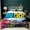 Color1, variant on 3D Teen_Titans Duvet Cover Set 3pcs Twin Cartoon Soft Bedding Set for Kids Lightweight Quilt Cover with Zipper Closure