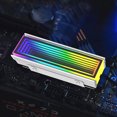 thumbnail image 3 of Disipador de Calor SSD Wdftyju Cooler 5V 3PIN ARGB M.2 2280 SSD 4 PCS, 3 of 9