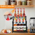 thumbnail image 2 of Estante para sirope de café STAEVER, 3 niveles, 12 botellas, madera, 2 of 9