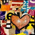 thumbnail image 2 of Ashley, Erin 26x26 Gold Ornate Wood Framed with Double Matting Museum Art Print Titled - Mixed Luv, 2 of 4