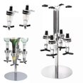 thumbnail image 2 of Wall Mounted Stand Rotary 4 Bottle Wine Beer Liquor Drinks Dispenser Home Bar Pourer Rack Wine Juice, 2 of 5