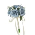 thumbnail image 4 of YWMJZEU Bridal Wedding Bouquet Bride Bouquet Floral Centerpieces, Artificial Flowers for Blue, 4 of 9