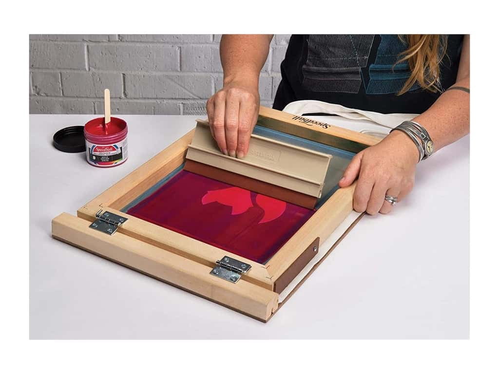 Speedball Advanced All-In-One Screen Printing Kit, Includes LED UV Exposure Lamp