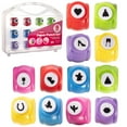 thumbnail image 5 of SCS Direct Scrapbook Paper Hole Punchers - 12 Unique Gift Themed Hole Punchers - Scrapbooking Supplies kit and Accessories, DIY Craft Card Making, Wedding, Easter Decors, Holiday Craft, 5 of 5