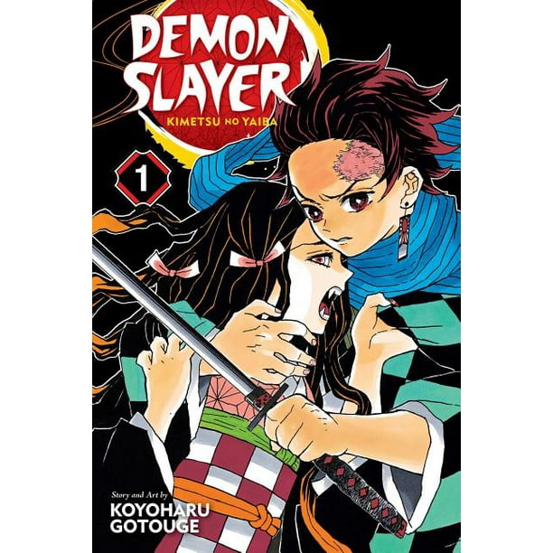 Demon Slayer Kimetsu No Yaiba Demon Slayer Kimetsu No Yaiba Vol 1 1 Series 1 Paperback Walmart Com