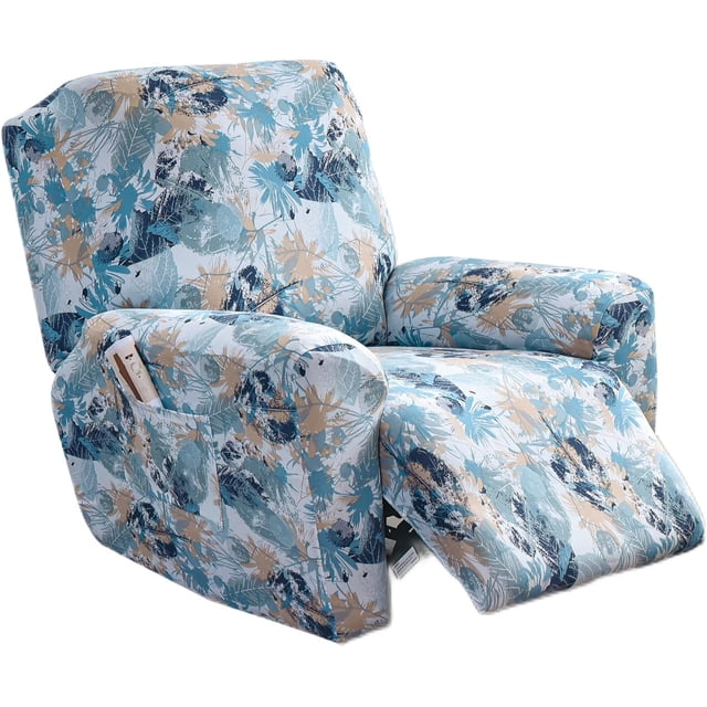 Recliner Slipcovers -Pieces Lazyboy Recliner Covers Recliner Couch Covers Recliner Chair Cover Non Slip Reclining Slipcovers with Storage Pockets Furniture Protector for Living Room