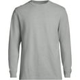 thumbnail image 3 of Lands' End Essentials Men's Long-Sleeve Soft Cotton T-Shirt - Relaxed Easy Fit, 3 of 3