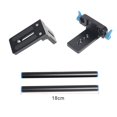 thumbnail image 4 of 15mm Rod Rig Support Plate Base Para Seguir Focus Matte Box -A10 Sunnimix Soporte de barra de riel de 15 mm, 4 of 8