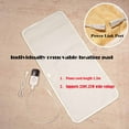 thumbnail image 4 of TIMIFIS Cling Film Cover Heating Cushion Office Chair Cushion Computer Chair Back Cushion Winter Warming Cushion Cushion Seat Backrest Kitchen Gadgets, 4 of 8