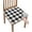 Checkerboard12san4999, variant on Dining Room Chair Seat Covers, Classic Black and White Plaid Buffalo Check Christmas Decor Removable Stretch Chair Seat Cushion Slipcovers Protector for Holiday Party Festival Decoration, Set of 6
