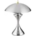 thumbnail image 3 of OK Lighting OK-5106SR 15 Inch Satin Chrome Finish Table Lamp, 3 of 3