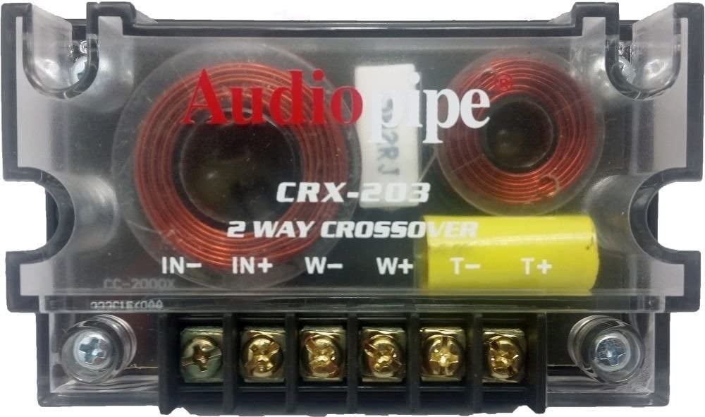 Audiopipe 2 Way Crossover CRX203 400 Watts Passive Crossover Car Audio