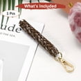 thumbnail image 4 of Llavero de Cuerda [1PCS] - Charm de Bolsa Boho - [Marrón Claro] Llavero Trenzado, 4 of 6