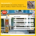 thumbnail image 3 of Sika 1567023 10.1 oz Anchor Adhesive, Gray, 3 of 8