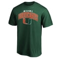 thumbnail image 2 of Men's  Green Miami Hurricanes Steady T-Shirt, 2 of 3