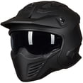 thumbnail image 1 of Casco ILM 3/4 abierto DOT modelo 726X negro mate XL, 1 of 8