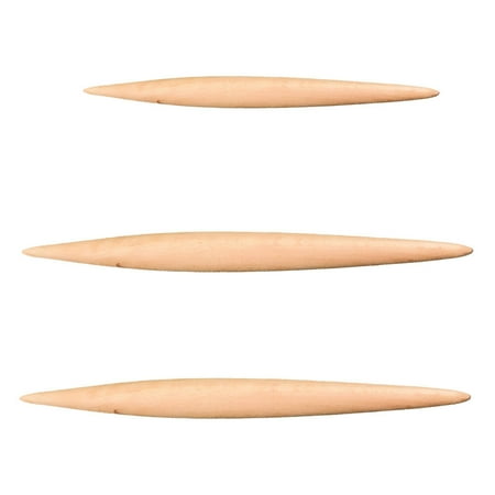 

3pcs Wooden Rolling Pins Kitchen Baking Rolling Rods Cooking Accessories