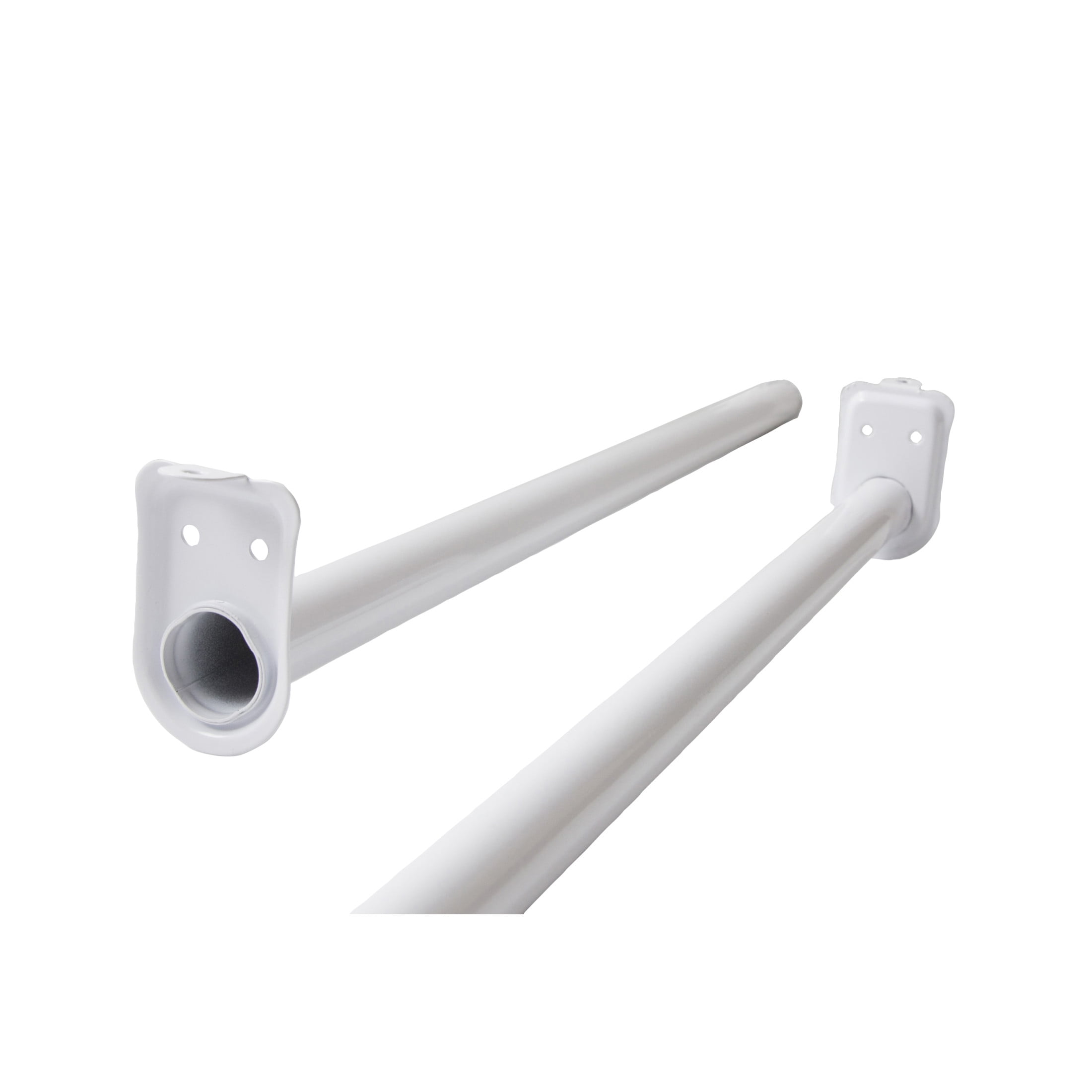 Design House Heavy-Duty Steel Adjustable Wall Mount Closet Rod
