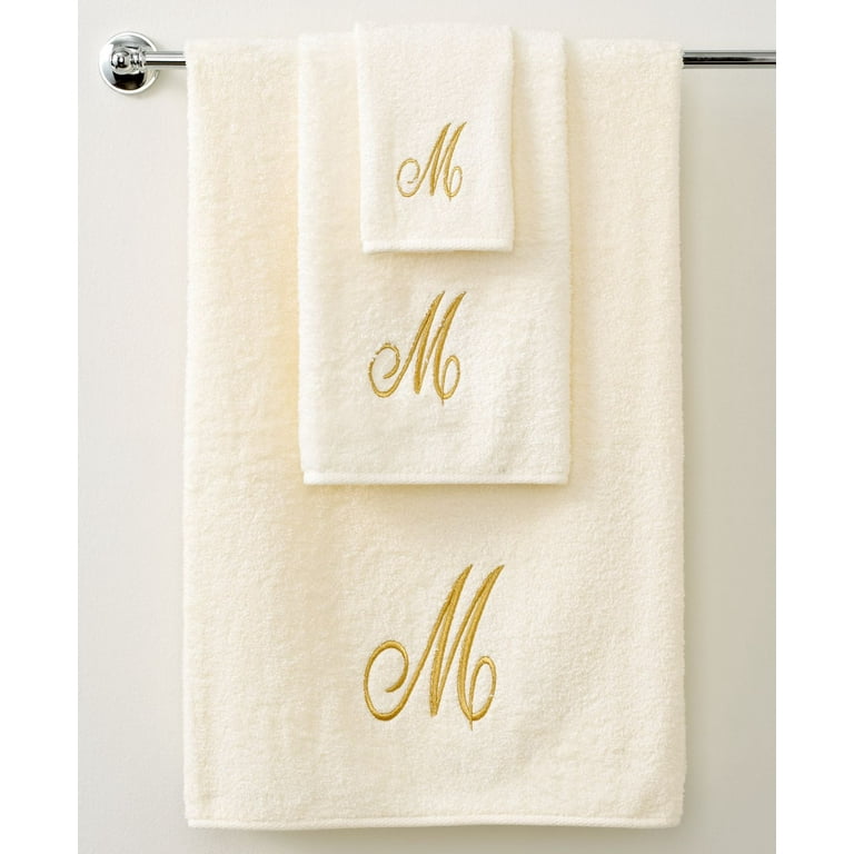 Towel with initials deals