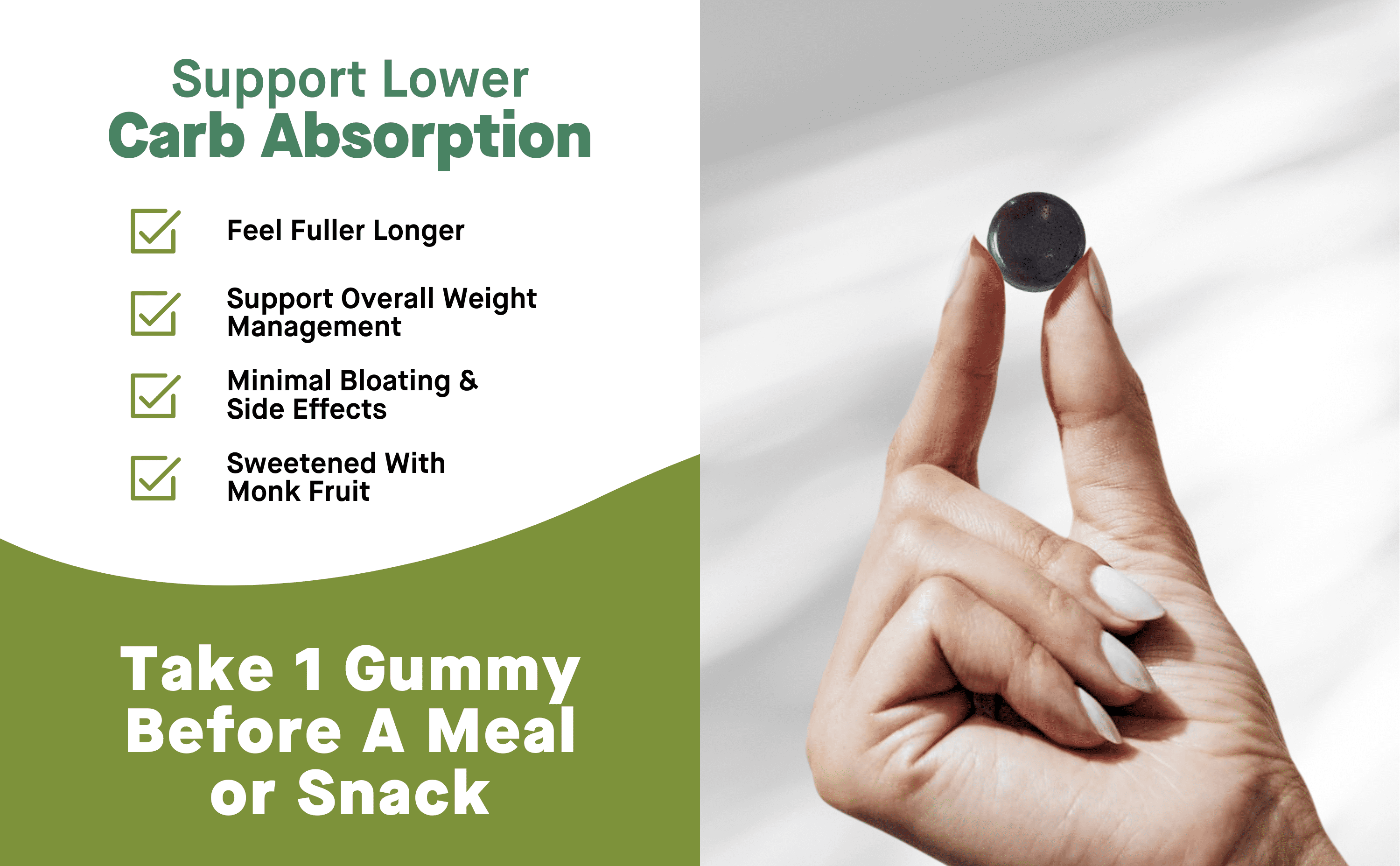 Ananda Wellness GLP-1 Support Gummies, Fruit Punch Flavor, White Mulberry Leaf Extract, 0g Sugar, Vegan, Carb & Glucose Metabolism Support, 30 Ct