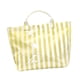 thumbnail image 3 of Bolso de playa tipo hobo de gran capacidad, bolso de hombro para enfermera, ideal para viajes y vacaciones. Blanco amarillo, 3 of 9