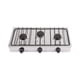 thumbnail image 1 of Parrilla de gas de sobreponer 3 quemadores, inox, Foset blanco, 1 of 3