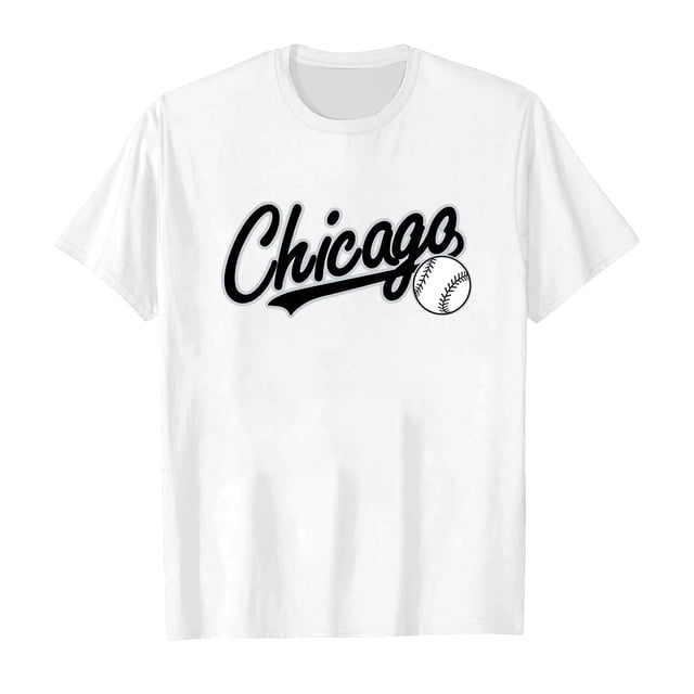 WEIYLL T-Shirts Garçons Unisexes Personnalité Ville Lettre Imprimée Manches Courtes Col Rond Vêtements Enfants pour 7-8 Ans