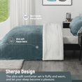 thumbnail image 3 of UltraSoft Twin Comforter Set with Pillow Sham Piece Set Plush Warm Fall Winter Bedding Comforter Sets, 3 of 6
