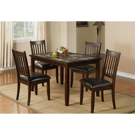 Red Barrel Studio Harvest Moon 5 Piece Solid Wood Dining Set Red Barrel Studio Harvest Moon 5 Piece Solid Wood Dining Set