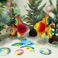 thumbnail image 5 of Cheerland 3D Honeycombs Tropical Fish Bubble Garland, Under The Sea Party Decorations, 5 of 8
