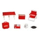 thumbnail image 5 of Mini juego de picnic y camping para exteriores con silla plegable. Incluye silla plegable. rojo, 5 of 9