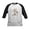 Black/White, variant on CafePress - 2 Robotv2 Baseball Jersey - Kids Cotton Baseball Jersey, 3/4 Sleeve Shirt