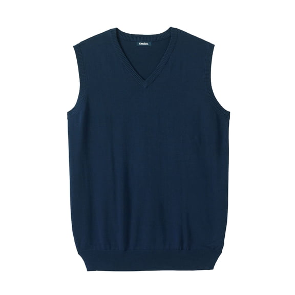 KingSize Men's Big & Tall Lightweight V-Neck Sweater Vest