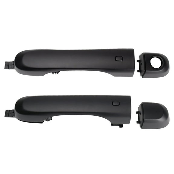 TRQ Exterior Door Handle Set Fits 2015-2021 Jeep Renegade DHA31288