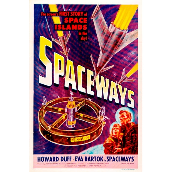 Spaceways Movie Mini poster 11inx17in (28cm x43cm) 11x17 poster