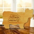 thumbnail image 4 of A Cow in an Earthquake is Called a Milkshake 14.75 x 9.75" Cow Shape Cutting Board | Funny Kitchen Chopping Board, 4 of 7